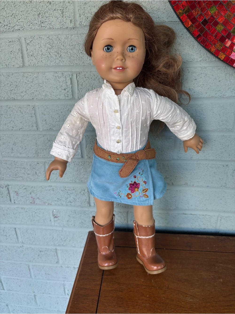 American Girl Doll, Nicki,  Girl Of the Year, 2007, EUC, Meet Outfit, Retired